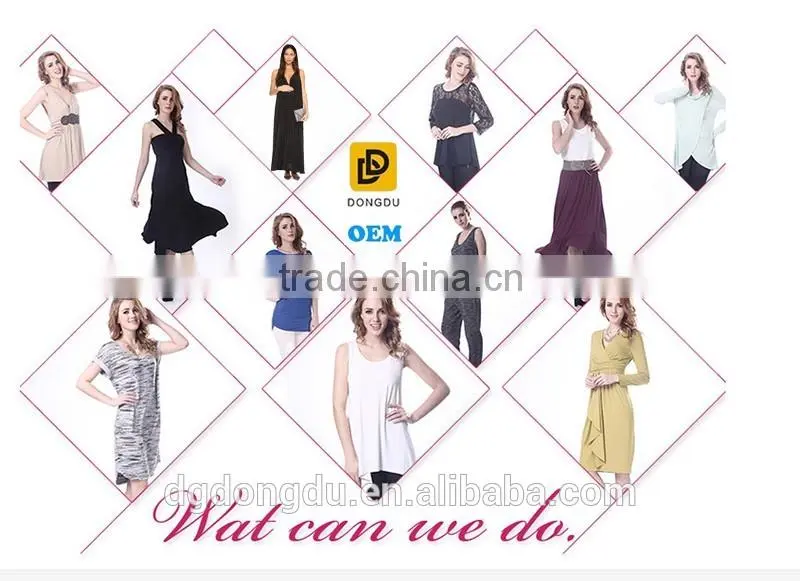 White Dongguan Factory Graments Casual T shirt for Women 2016
