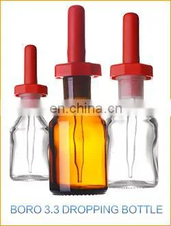 AKMLAB Glassware Amber Dropping Bottle For Laboratory