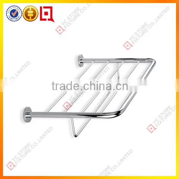 Wall munted decorative bathroom towel racks hotel towel racks