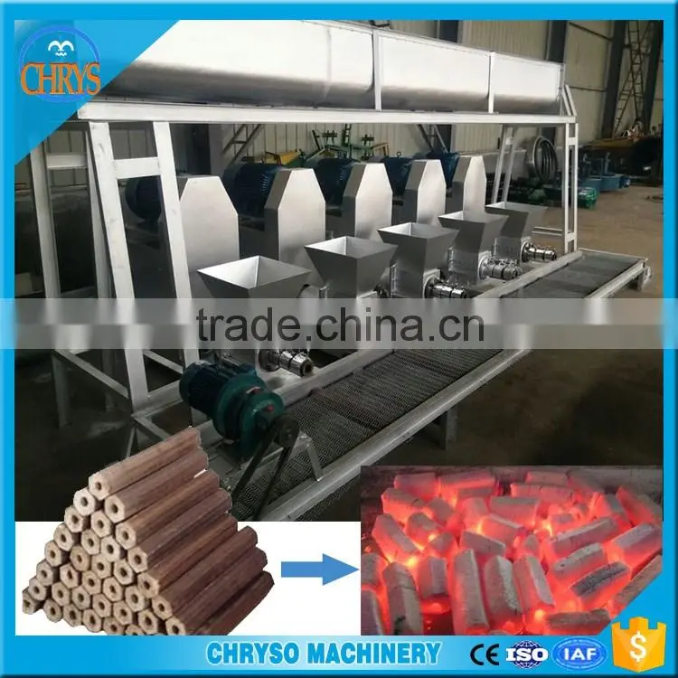 Factory Supply Charcoal Briquette Machine Price |Wood Charcoal Making Machine