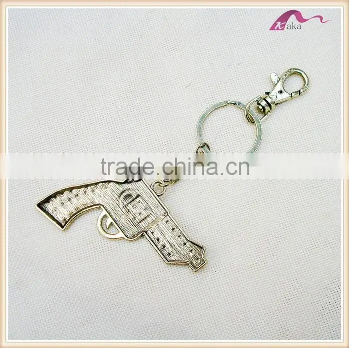 Wholesale Custom Fashion Gun Keychains For Bikes