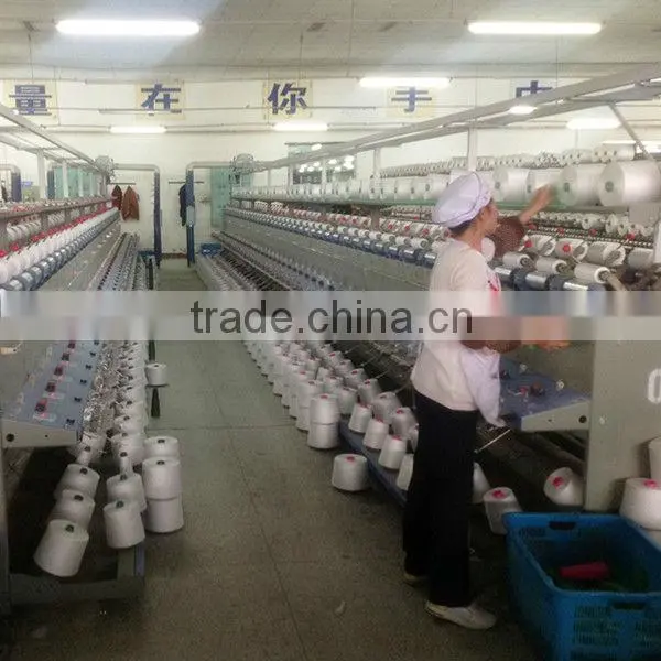 40S/2 raw white spun polyester yarn for sewing