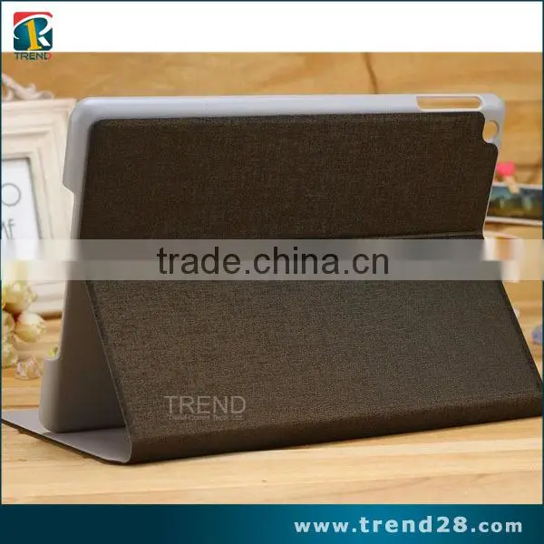 china supplier folding leather cover case for ipad 5 case