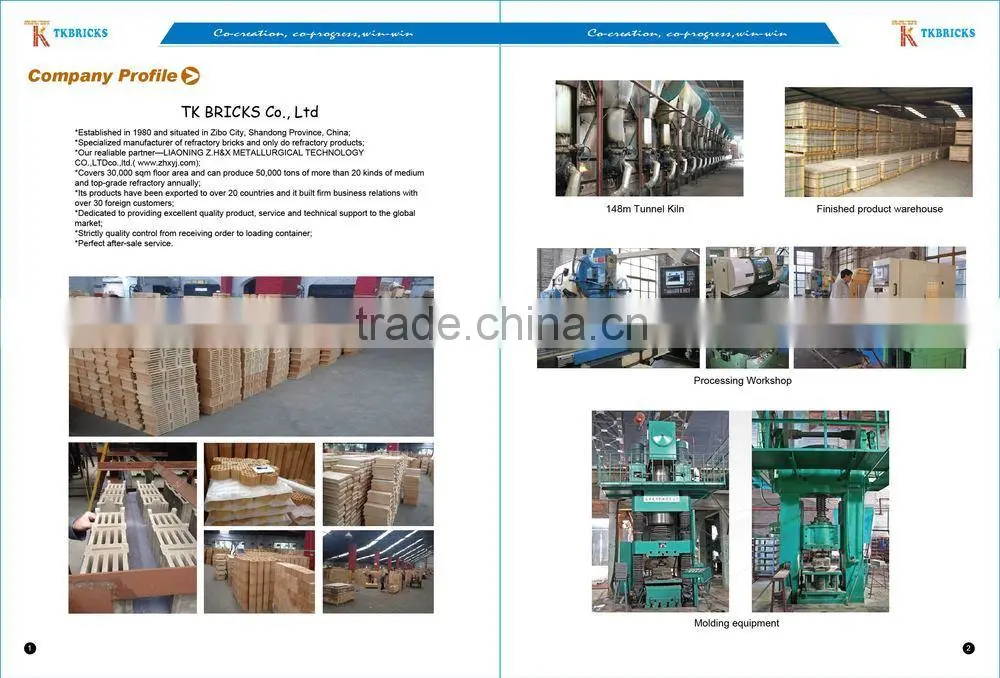 Mullite Insulation Brick, Light Weight High alumina Brick