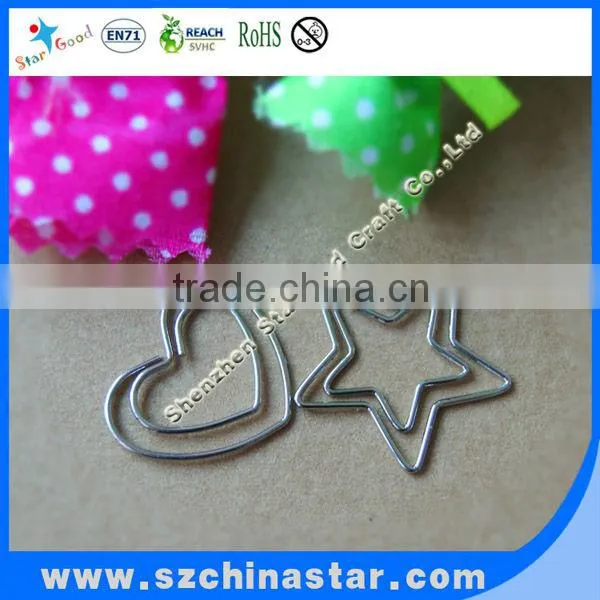Fancy shapes PET coated brain clips