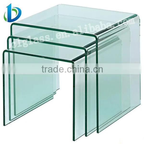 safety curved glass panels