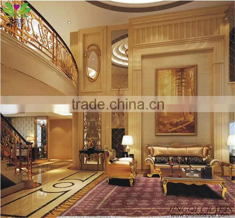 9.3'*12.25' Good quality high density pure handmade Chinese silk carpet