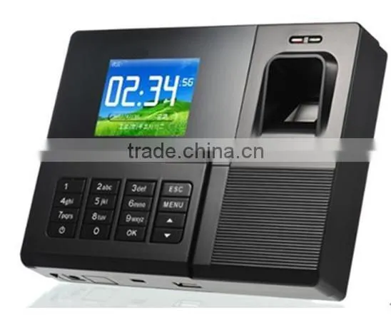 TCP/IP rfid card reader fingerprint authentication rfid system time attendance device
