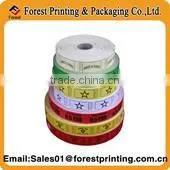 Printed ticket /coupon ticket /ticket roll