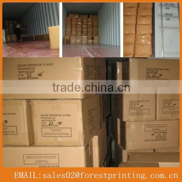 Kids sticker with cartoon pictures in factory