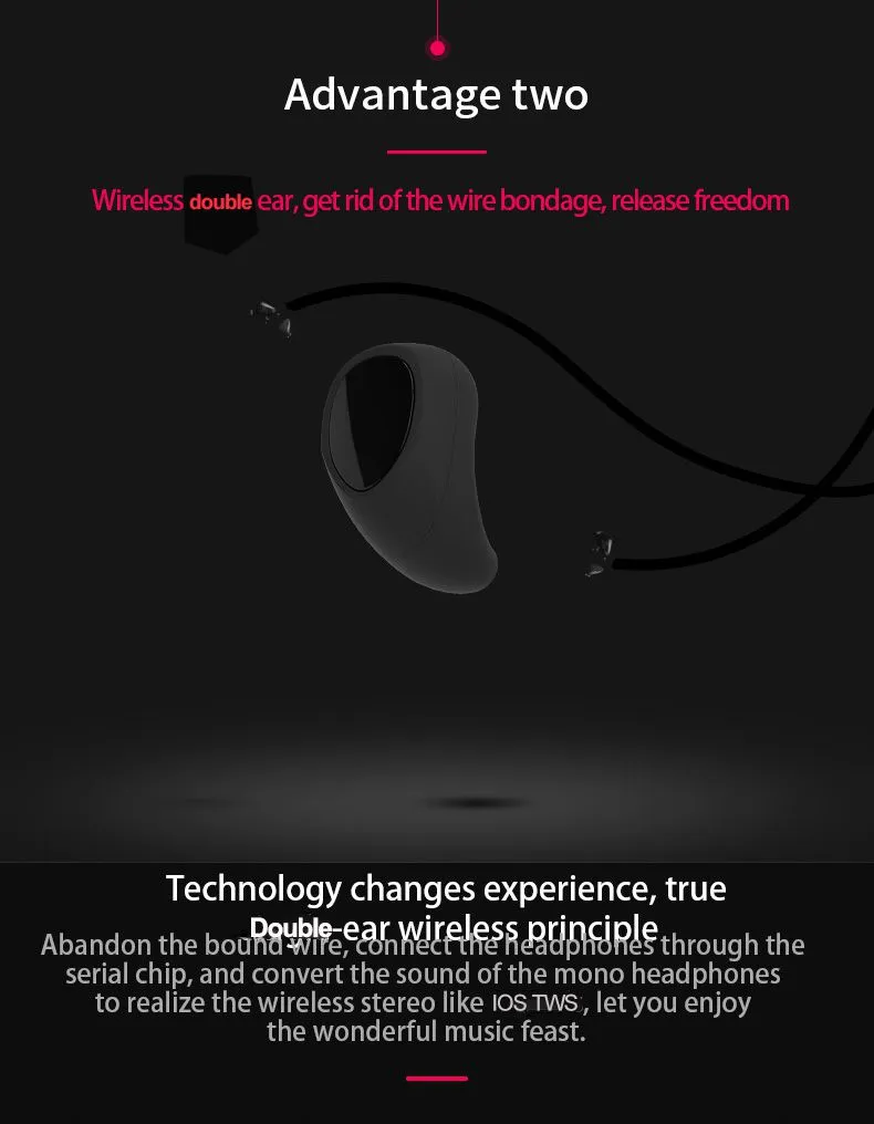 2020 Bulk Earbuds Mini Earphones HD Stereo Magnetic Wireless Earbuds with Charging Case for Smartphones