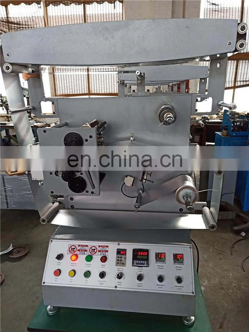 UGS2S 2 Color Table Top Small Mini Automatic Flexo Label printer, Flexographic Satin Printing Machine