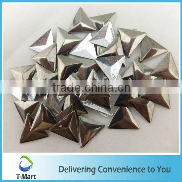 triangle hotfix decorative nailhead for clothing