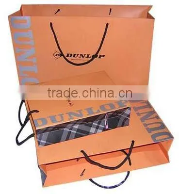 Simple style paper hang bag fashion bag made in China