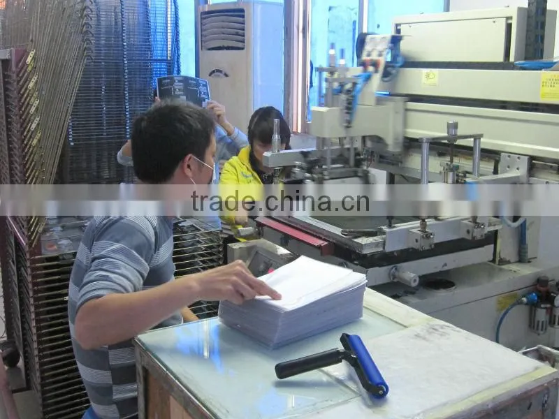 Mambrane switch panel sticker