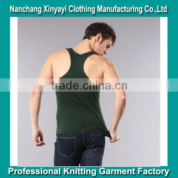 Oem Stringer Tank Tops For Male Solid Singlet Made in China Supplier Wholesaler