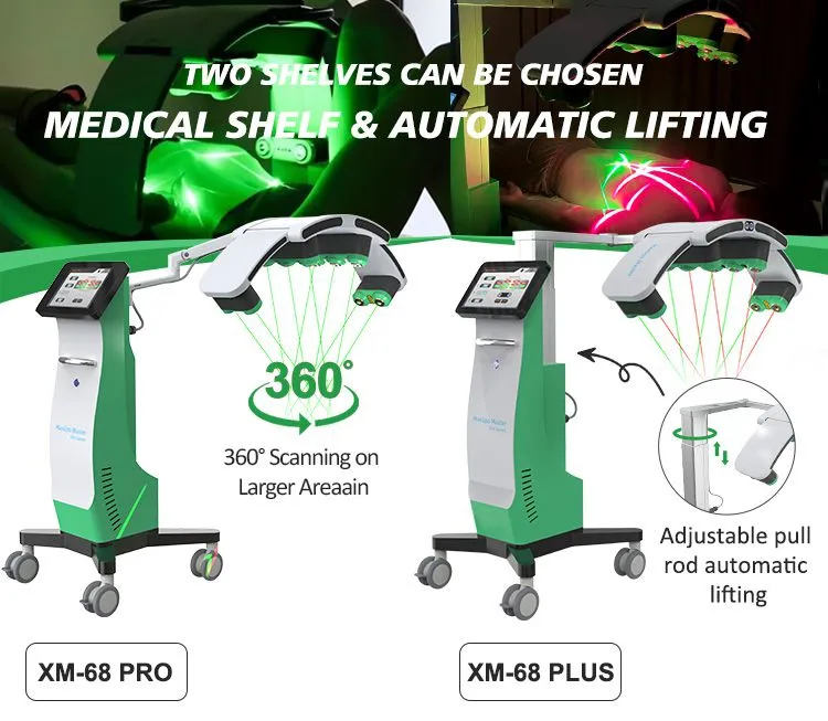 Top Sales 532nm Green Light 635 Red Light Therapy Laser Machine10d Maxlipo Master System Lipolaser for Body Shape Slimming