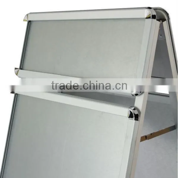 Wall Mounted Aluminum Menu Picture Frame For Shop