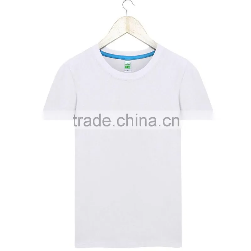 New Cotton t shirts in bulk, o-neck wholesale bulk plain white t shirts china