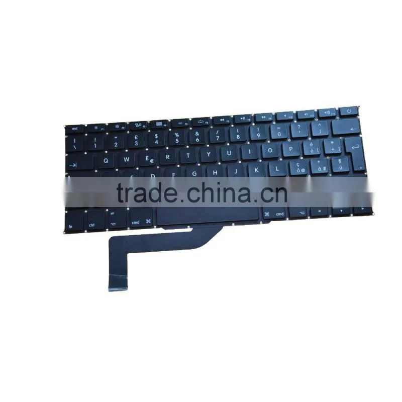 High Grade New Italian Design Products Laptop Replacement Keyboard For Apple Macbook Air 15" A1398 2012