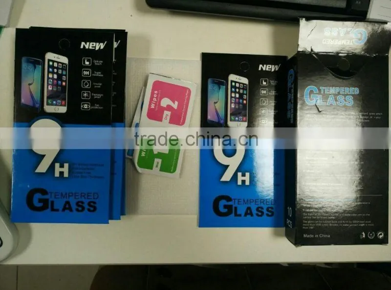 Crystal phone screen protector film packing boxes