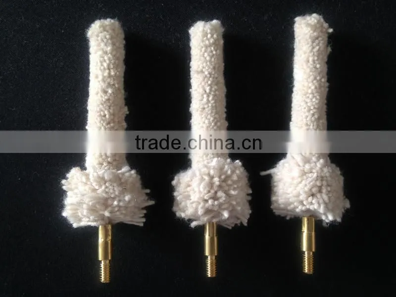 Cotton sweeping brush for Gun