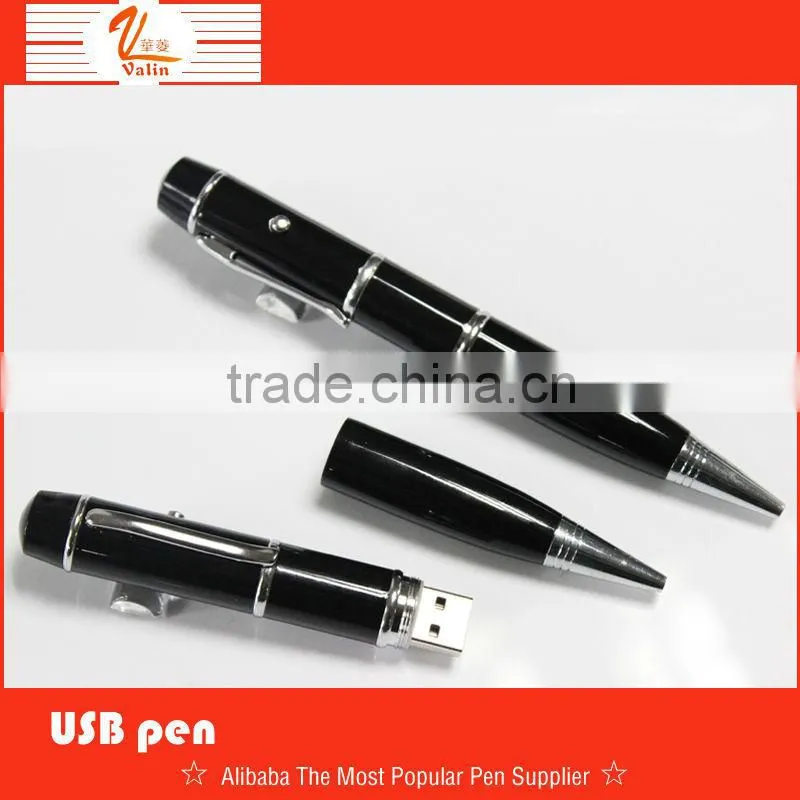 Noverty hot-selling silver metal pen drive for promotion