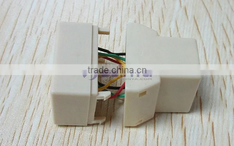 rj11 to rj45 adapter telephone adapter,tel connector & Modular plug (4P4C;6P4C,8P8C)