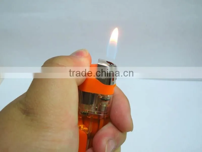 new high quality cheap price gas refillable cigarette lighter led torch lighter