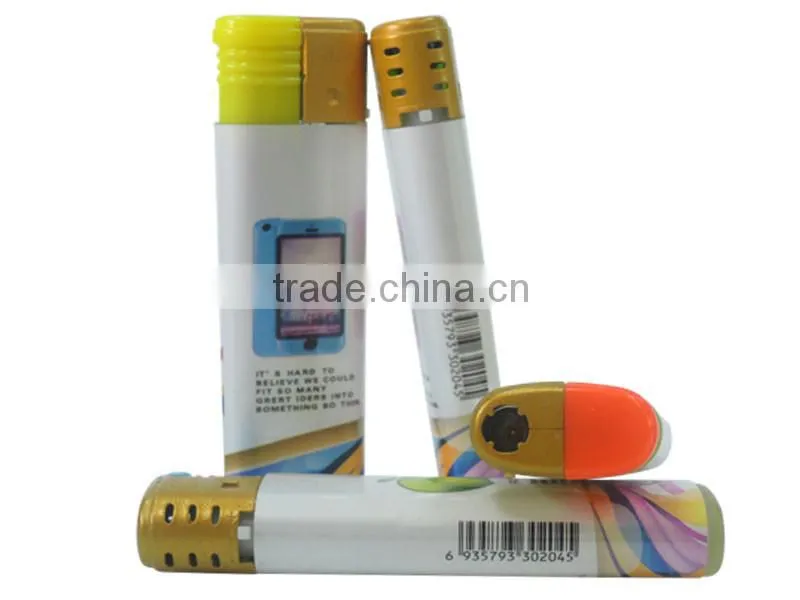 personal logo print wrap picture electronic windproof cigar lighter