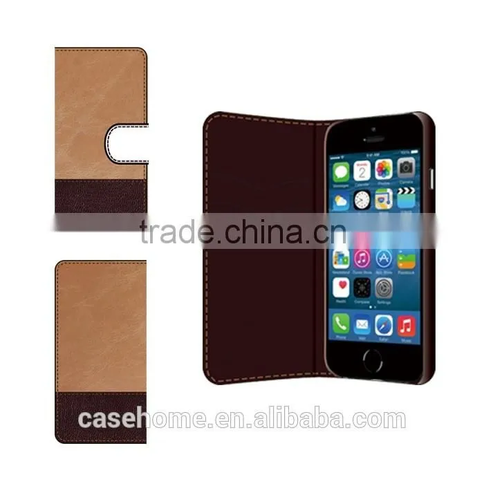 Mobile Phone Case for iphone 5 SE , Flip Wallet Cover for iphone 6s