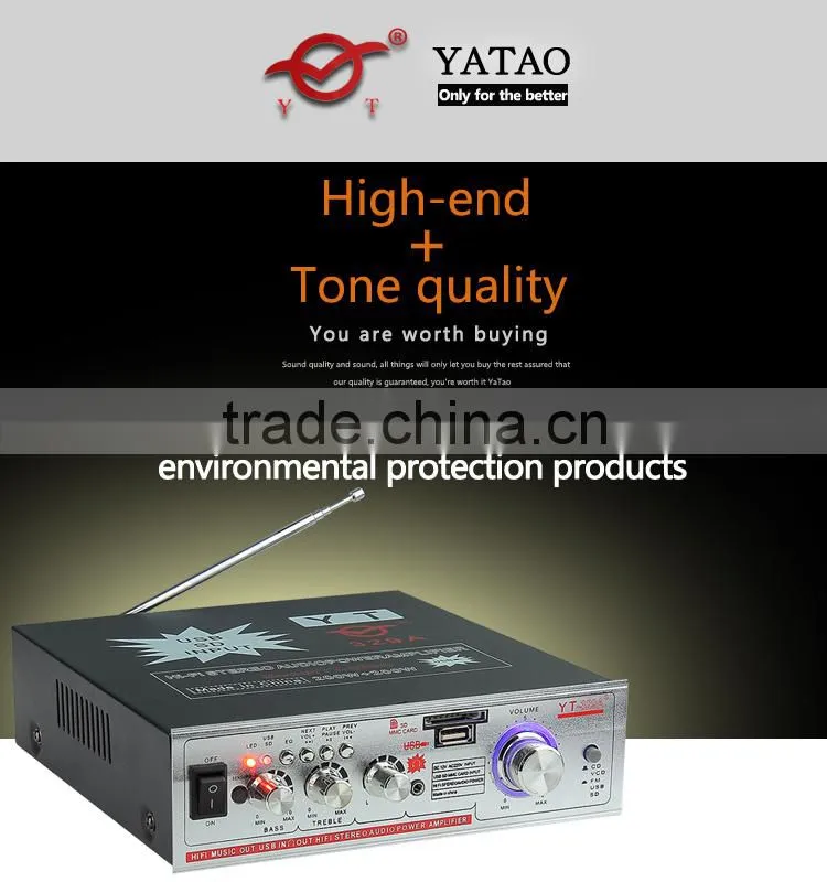 amplifier optic YT-329A /remote control mp3 player