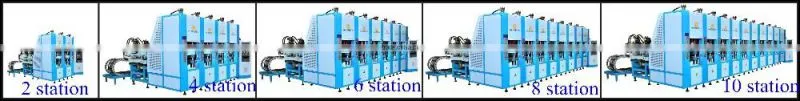 One Color full automatic EVA sole Injection moulding Machine