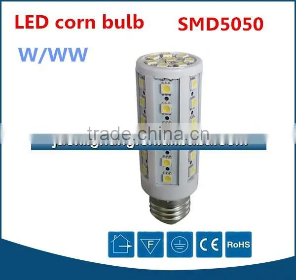 High bright modern smd 7w corn led lamp bulb, corn led bulb 7w e27 cold white