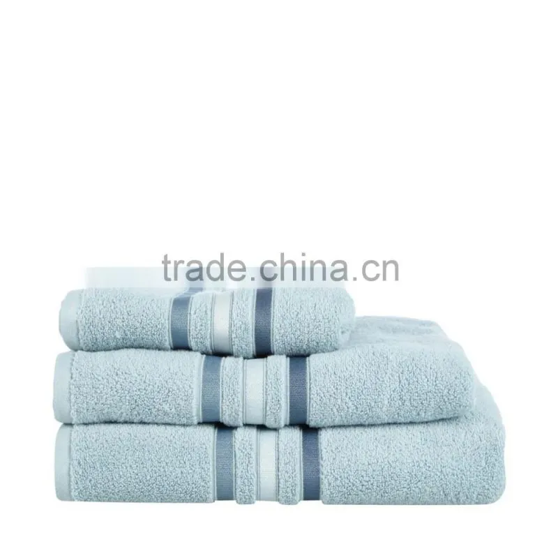 100% cotton microfiber fabric yard for bath towel