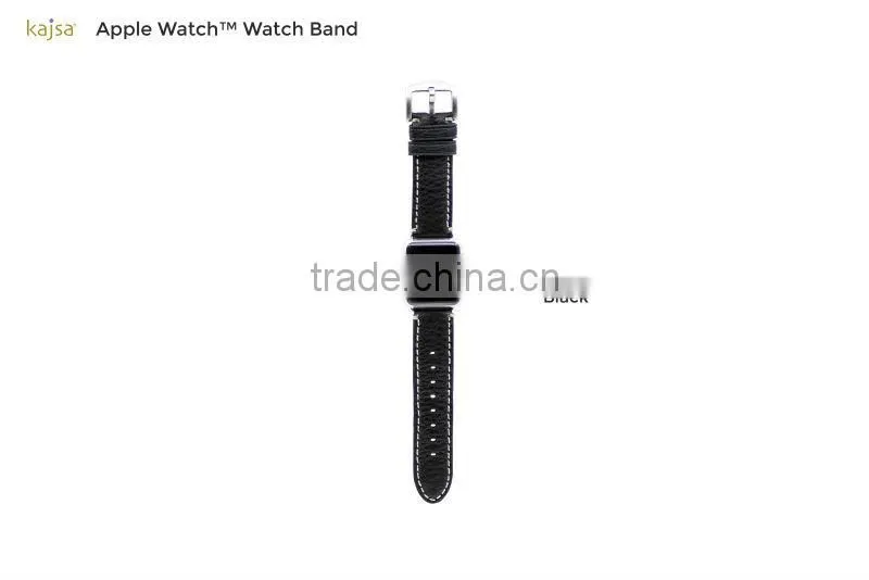 Original kajsa Neo Classic Collection Genuine Leather Watch Band Wrist Strap For 42MM Apple Watch MT-3967