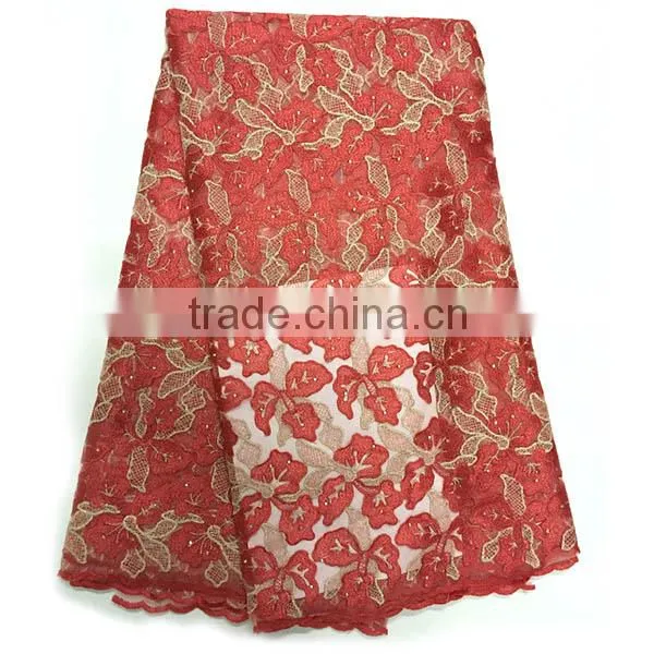 Best price thailand swiss net voile lace fabric