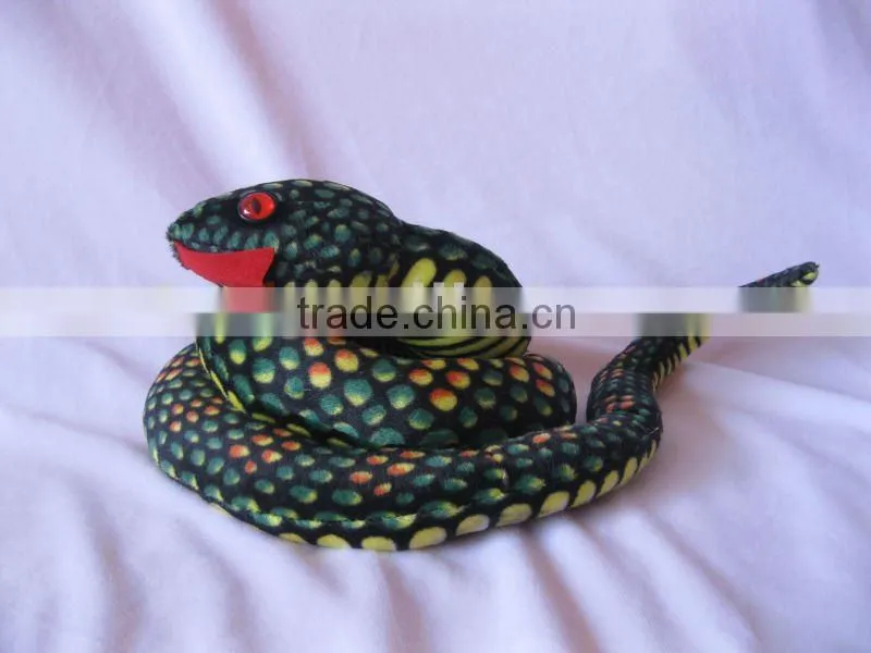 2014 newest fashion realistic plush toy snake