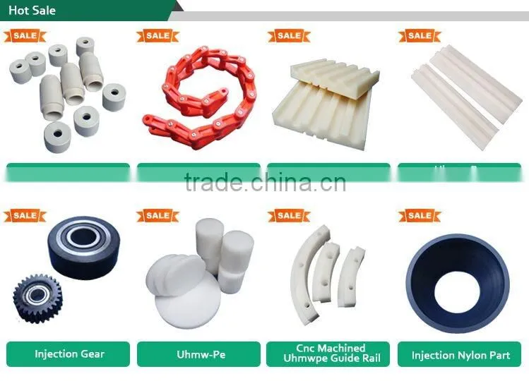 China supplier factory OEM plastic gear Nylon1010 gear injection nylon spur gear