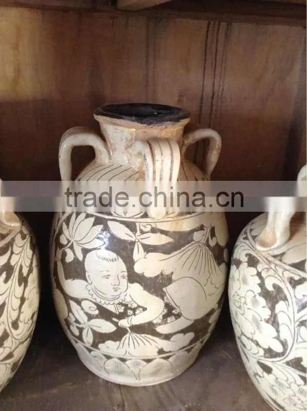 Chinese antique porcelain vase for hotel decor
