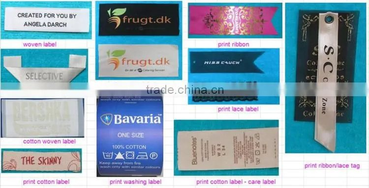 new design high quality clothing labels