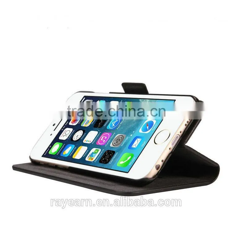 Business style leather case cover for iPhone 6S shockproof leather case