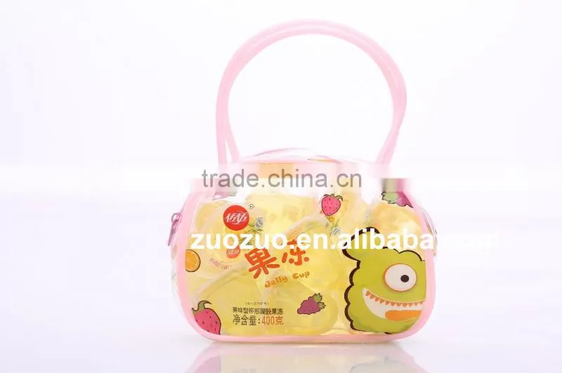cute cheap 400g cartoon gift bag packing jelly