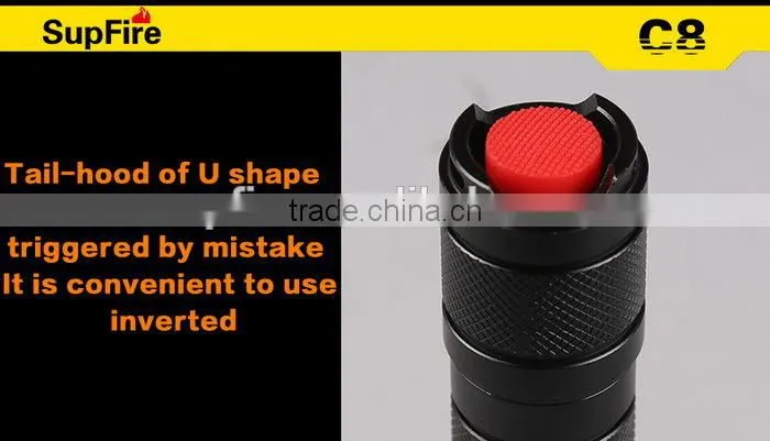 900 Lumen SupFire C8-T6 XML LED Flash Light
