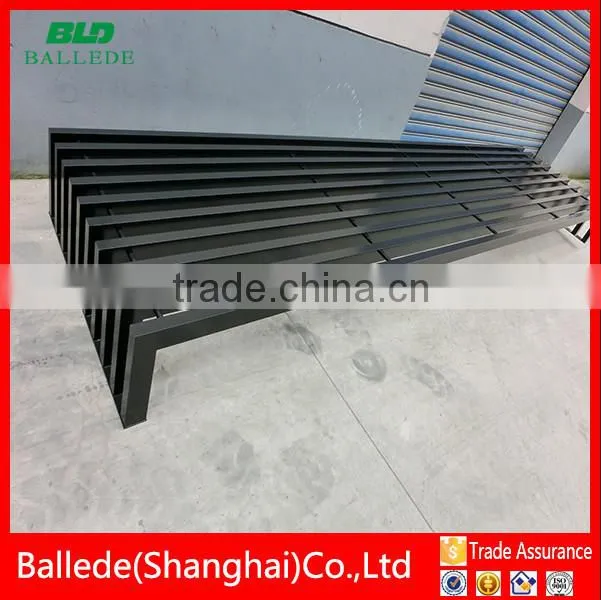 high quality aluminum alloy louver roof for sun shade