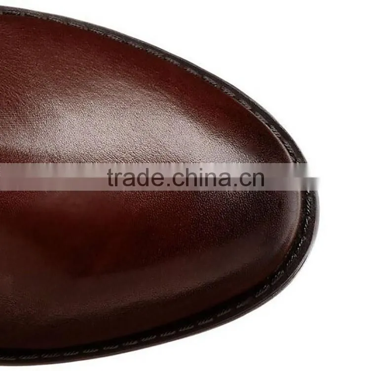 new model high heel rubber leather boots for women