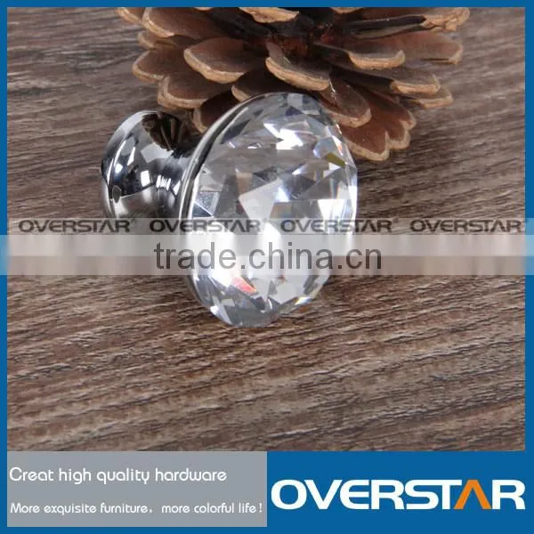 Overstar New Design Zinc Alloy Crystal Cabinet Knob