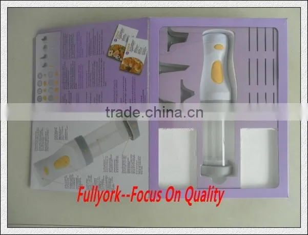 Battery Operated Cordless Cookie Master As Seen On TV Cookie Press Decorating Appetizers
