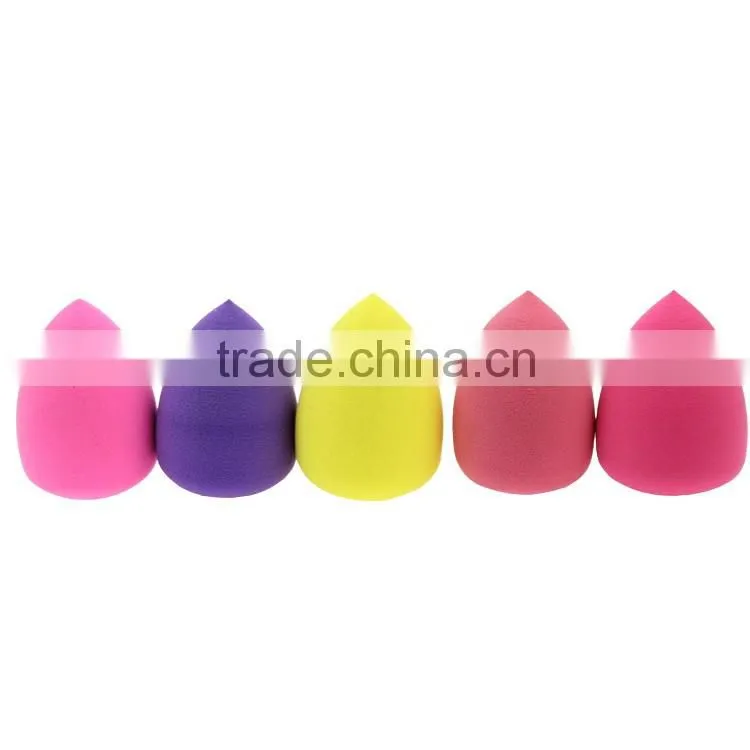 5Pcs Different Color Teardrop Face Cosmetic Makeup Sponge Puff