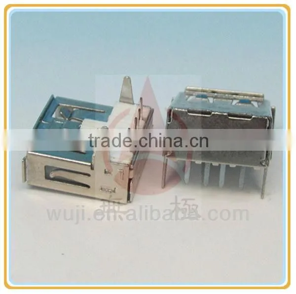 Vertical Type micro usb male connector